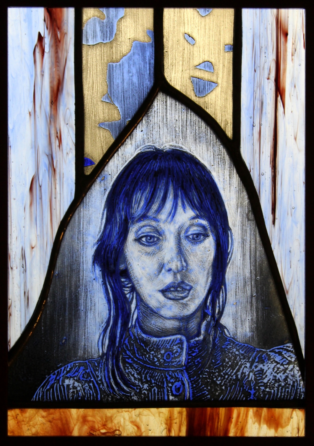 Shelley Duvall As Wendy Torrance Glass Paper